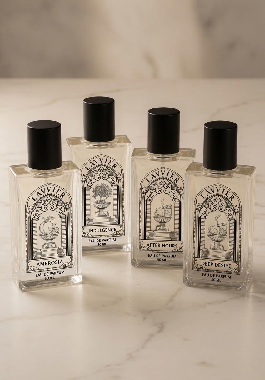 The Lavvier eau de parfum collection